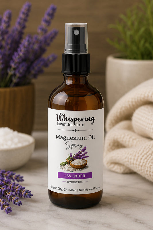 Magnesium Oil Spray: Lavender 4oz