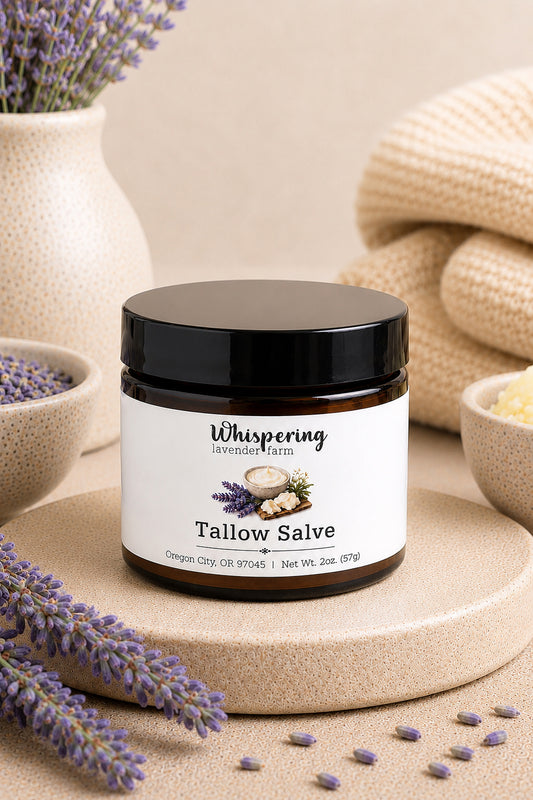 Salve 2oz: Tallow & Lavender