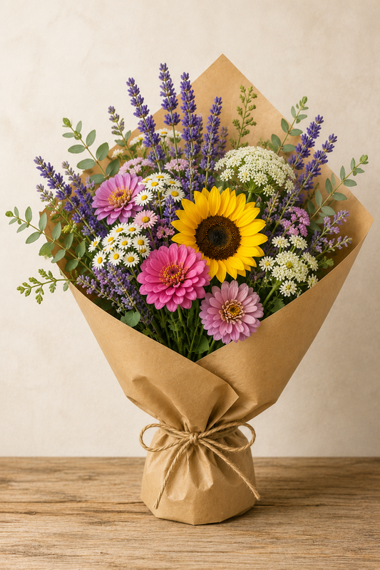 Wrapped Market Bouquet